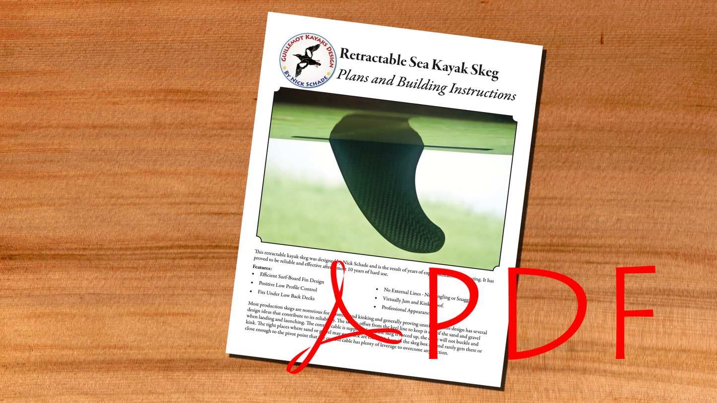 Kayak Skeg Plans - PDF Boat Plans