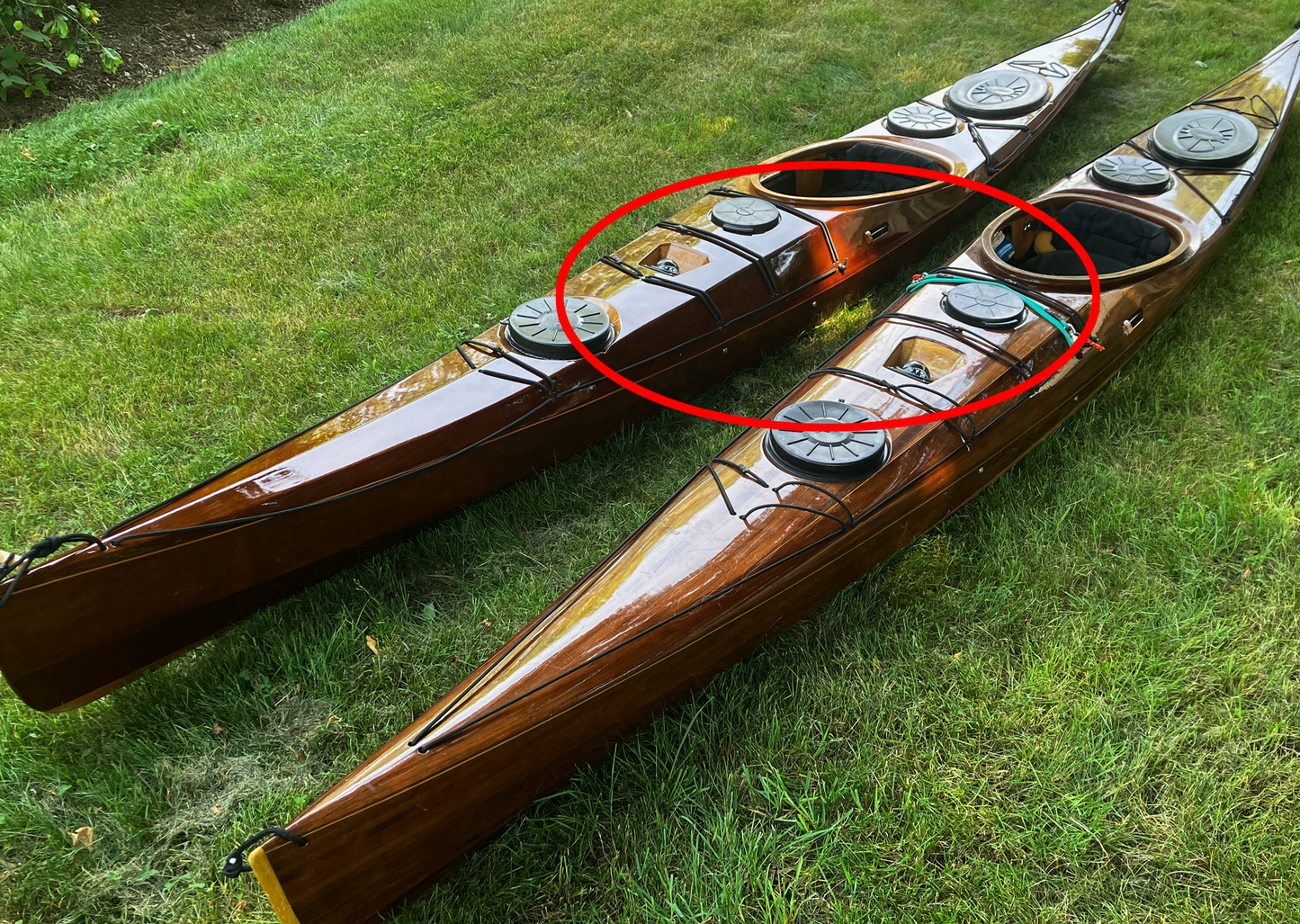 Whiskey Hatch and Recessed Compass Plans