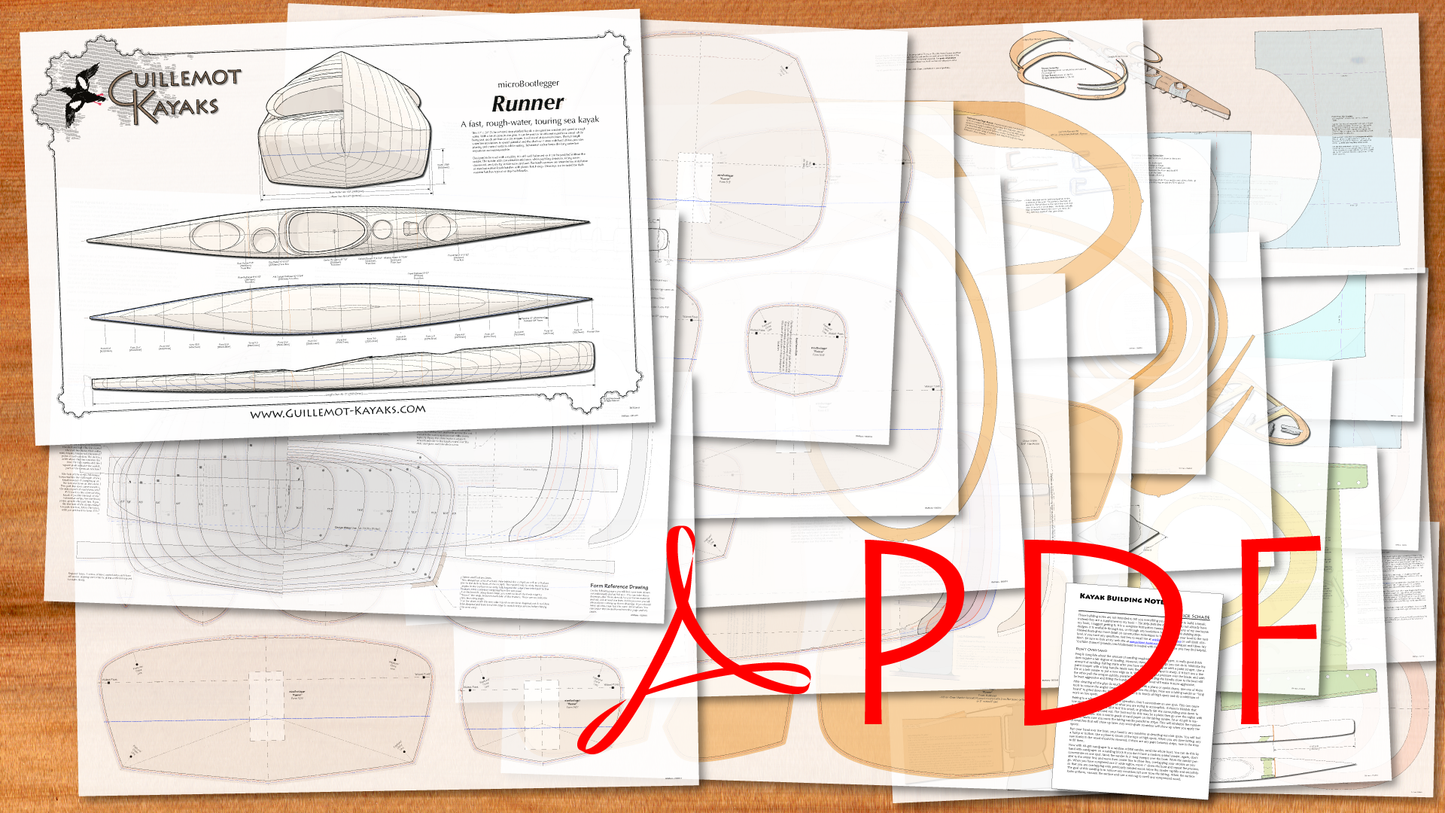 Runner Fast Sea Kayak Plans - PDF Boat Plans