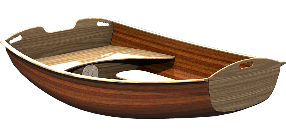Coot Strip Built Rowing Dinghy Plans - PDF Boat Plans