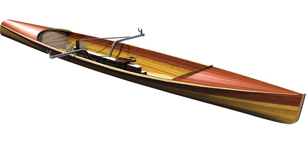 Noank Sliding Seat Rowing Boat Plans - PDF Boat Plans