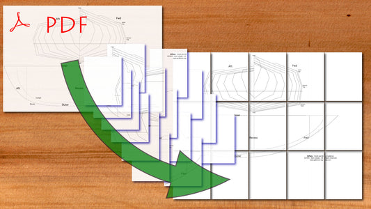 Print Large Plans Drawings by Tiling