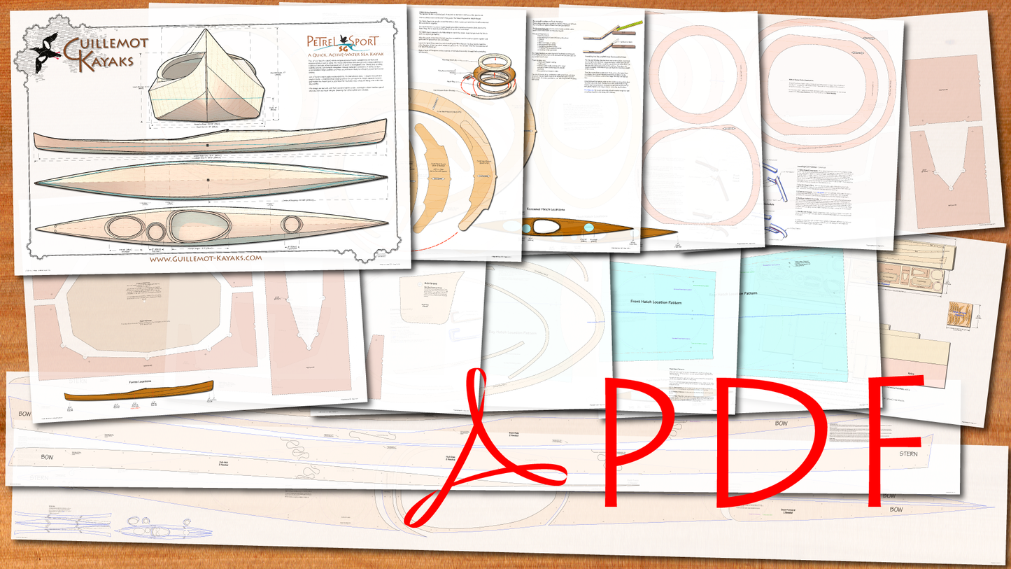 Petrel Sport SG - An Expedition worthy stitch and glue sea kayak